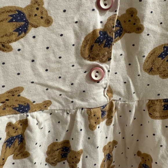 Vintage Honors Intimates Bear Bows Nightgown Large - Picture 7 of 10